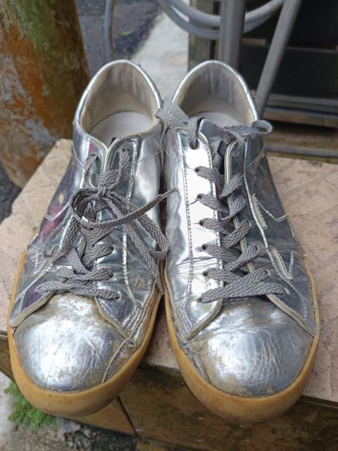 Golden Goose Vintage ggdb superstar metallic silver