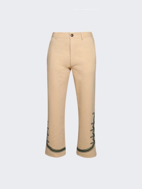 baziszt Baya Pants Beige And Khaki