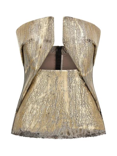 Rick Owens Women 'Woven Prong' Top