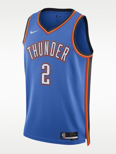 Nike Oklahoma City Thunder Icon Edition 2022/23 Nike Men's Dri-FIT NBA Swingman Jersey