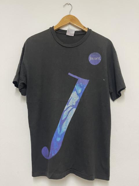Other Designers Vintage - Vintage Janet Jackson 1993 Tour T-Shirt A1