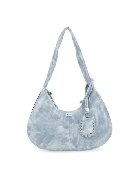 GANNI Ganni Medium Bleached Hobo Bag