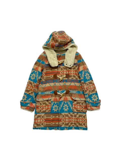 Other Designers Native - Rodeo Crown Southwestern Duffle Coat Jacket