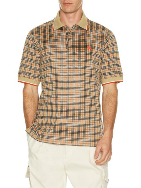 Burberry Pelham Check Polo