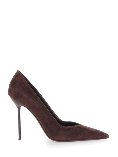 PARIS TEXAS Paris Texas Women Lidia Pump 105 Is A Pump With A 10 Cm Heel In Brown Goat Leather And Women