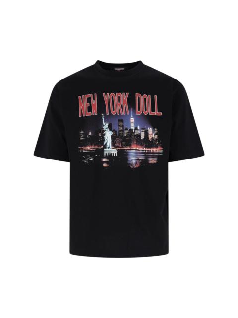 DSQUARED2 X VAQUERA "NEW YORK DOLL" T-SHIRT