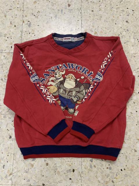 Other Designers VINTAGE SANTAWORLD SWEATSHIRT VERY RARE