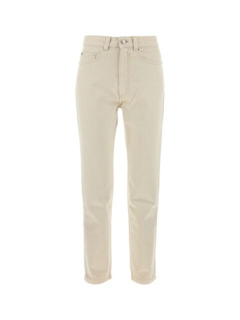 Ivory denim jeans