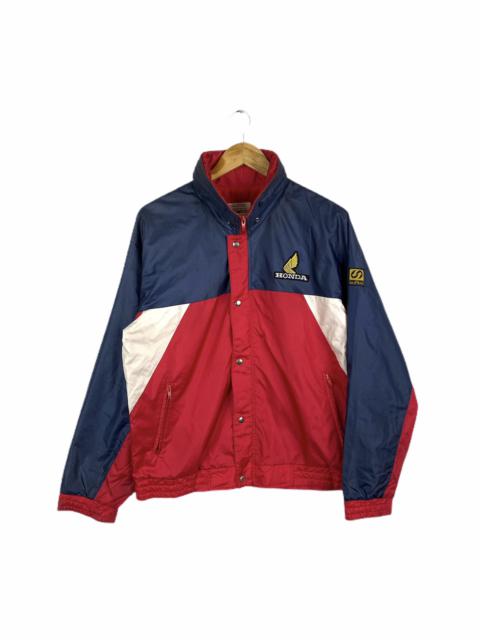 Other Designers Vintage - VINTAGE HONDA MOTORCYCLE RACING TEAM ZIPPER JACKET