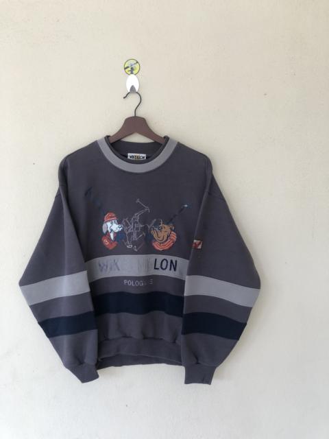 Other Designers Vintage - Vintage Wike&Lon International Embroidered Sweatshirt