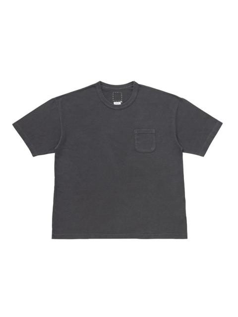visvim JUMBO TEE S/S DMGD (U.D.) BLACK