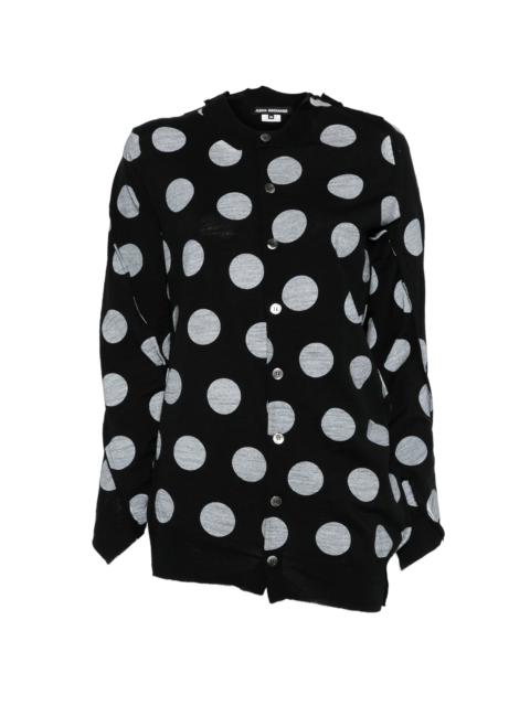 Junya Watanabe Junya Watanabe Polka Dot Buttoned Cardigan