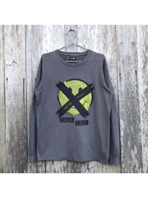 Other Designers Vintage - Vintage Cheap Monday Never Mind Spell Out Graphic Sweatshirt