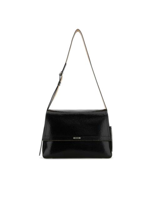 Alexander McQueen Alexander Mcqueen Black Leather The Slouch Crossbody Bag