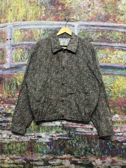 C.P. Company Vintage Cp Company Paisley Printed Button jacket