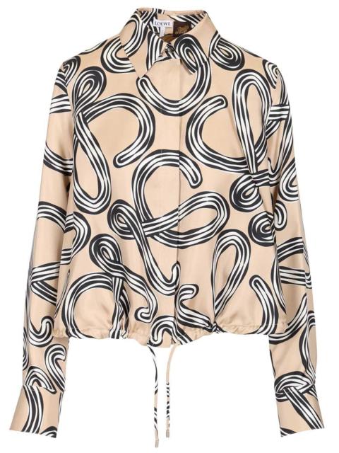Loewe Loewe Paula's Ibiza Women Silk Balloon Shirt