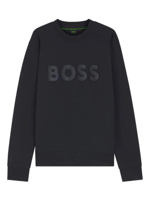 BOSS Boss Logo-print Crew-neck Sweatshirt