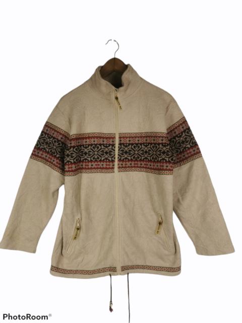 Other Designers Japanese Brand - Native Wit Navajo Motive Fleece Sweatshirt
