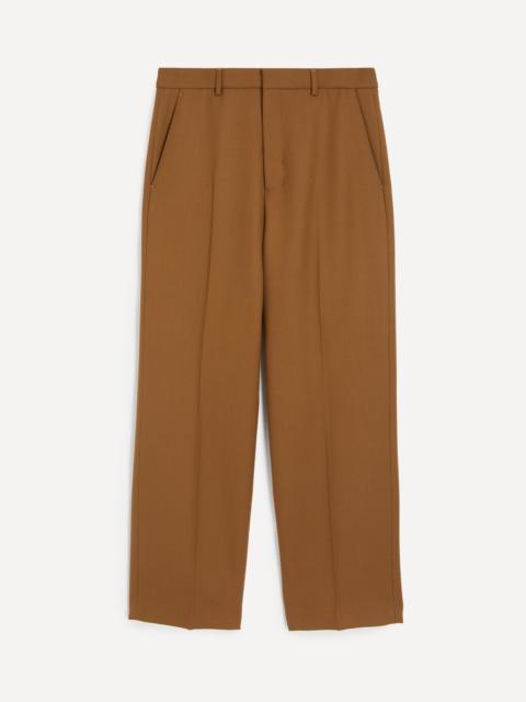 AMI Paris Wool Tabs Wide-leg Trousers