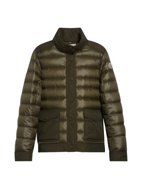 Moncler Moncler Origan Down Puffer Jacket in Deep Depths at Nordstrom