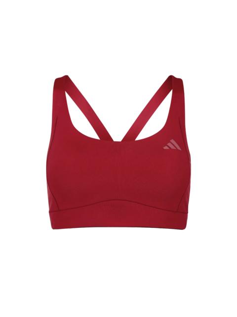 entire studios OPTIME TRAINING BRA MEDIUM SUPPORT ACTIVE MAROON