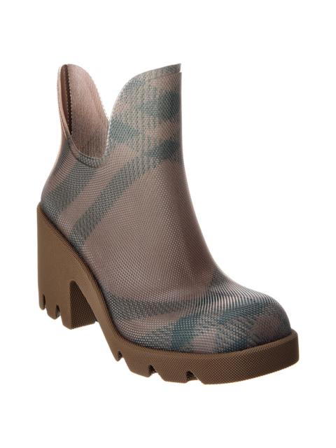Burberry Burberry Check Rubber Bootie