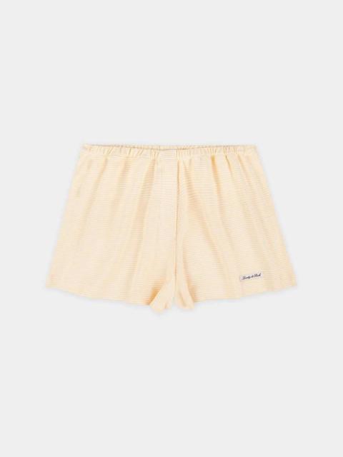 Sporty & Rich SH06276326YE34-4066 SIGNATURE LOGO HOUSE SHORT