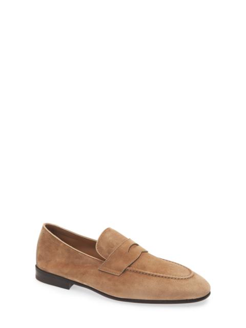 Brunello Cucinelli Brunello Cucinelli Deconstructed Penny Loafer in C2767 Brown at Nordstrom