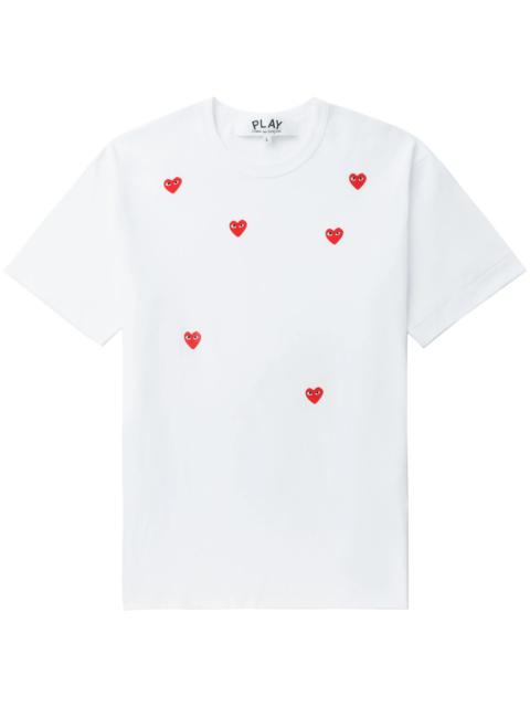Comme des Garçons PLAY Comme Des GarÇons Play Heart-print T-shirt