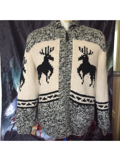 Other Designers Vintage Uniqlo Cowichan Knit Jacket Wool