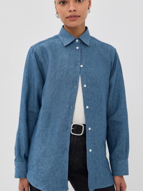 RÓHE Classic Chambray Linen Shirt