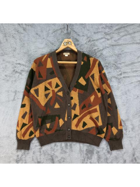 Other Designers Japanese Brand - ENIEME Graphic Printed Designs Knit Cardigan #4482-155