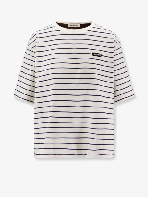 Miu Miu Cotton Reversible T-Shirt