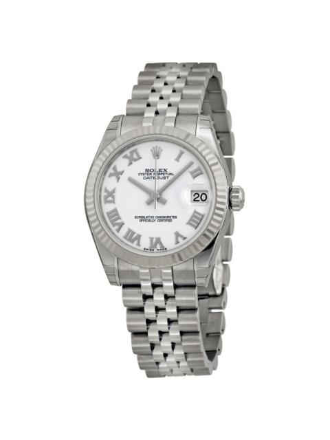 ROLEX Rolex Datejust Lady 31 White Dial Stainless Steel Jubilee Bracelet Automatic Watch 178274WRJ