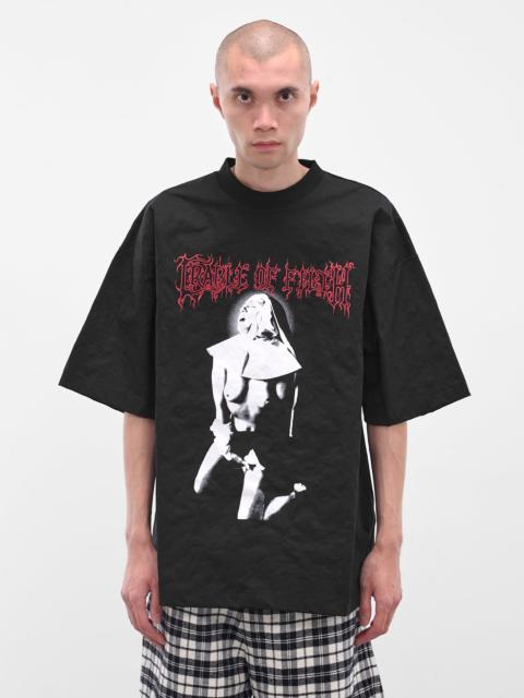 VETEMENTS Cradle of Filth Iconic Nun Tee