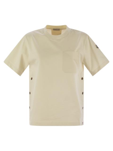Moncler Moncler Women Cotton T-Shirt With Pocket
