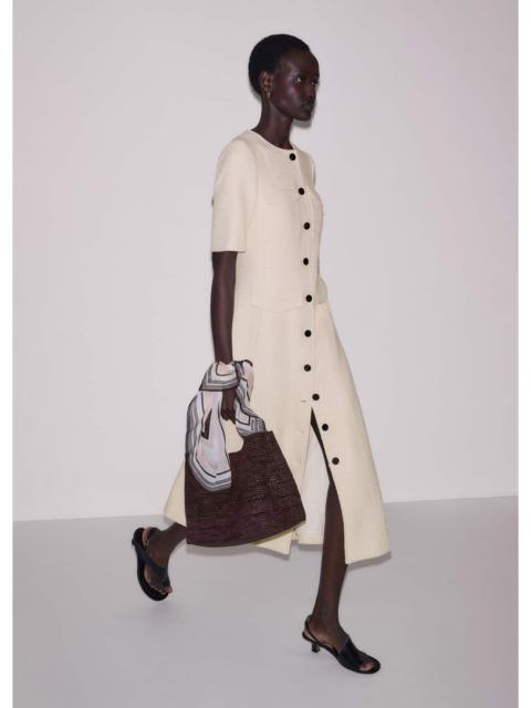 ME+EM Button Front Maxi Dress