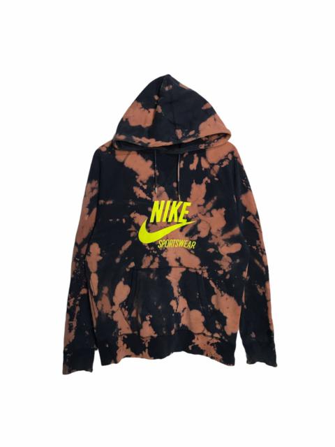 Nike Nike sportwear big swoosh logo acid wash hoodie