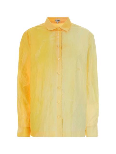 Loewe Loewe Women Yellow Cotton Blend Shirt