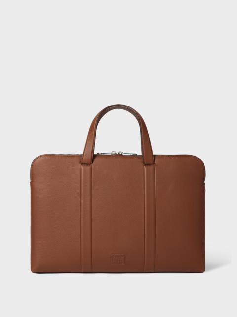 Paul Smith Tan Slim Leather Folio