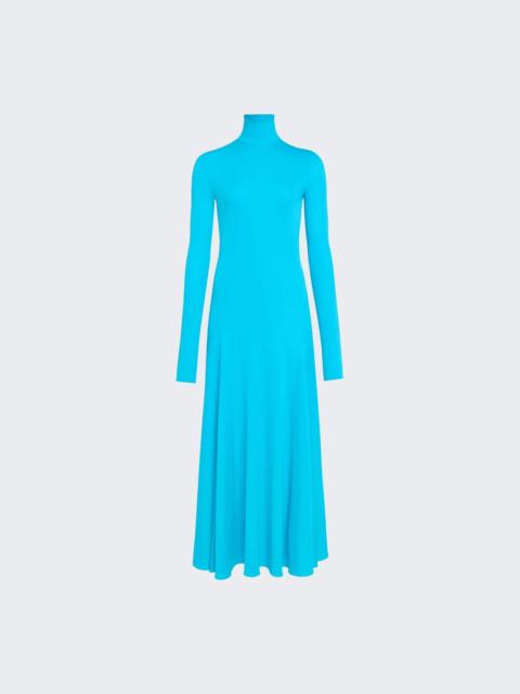 Alaïa Heart Dress Turquoise