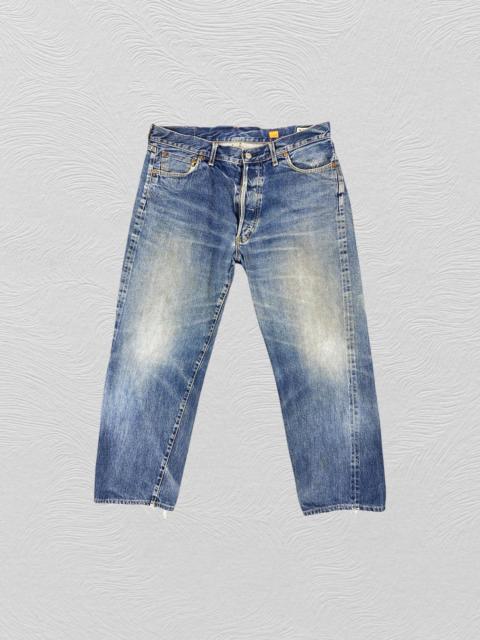 Other Designers Japanese Brand - Redline Distressed Blue Vintage Bartack 36x28.5 Denim JN1338