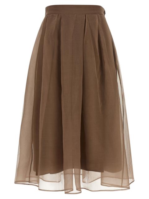 Brunello Cucinelli Brunello Cucinelli Women 'Circle' Skirt