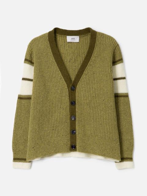 AMI Paris WOOL COLLEGE CARDIGAN