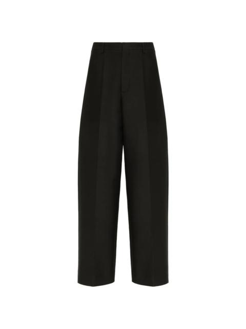 Valentino Valentino Garavani Crepe Couture Tailored Trousers