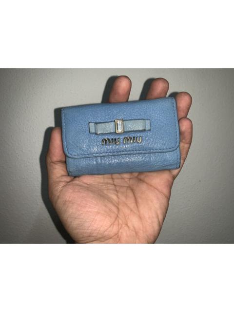 Miu Miu Miu Miu key Holder Wallet