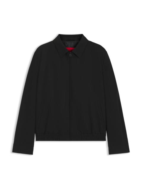 HUGO SLIM-FIT JACKET IN PERFORMANCE-STRETCH FABRIC
