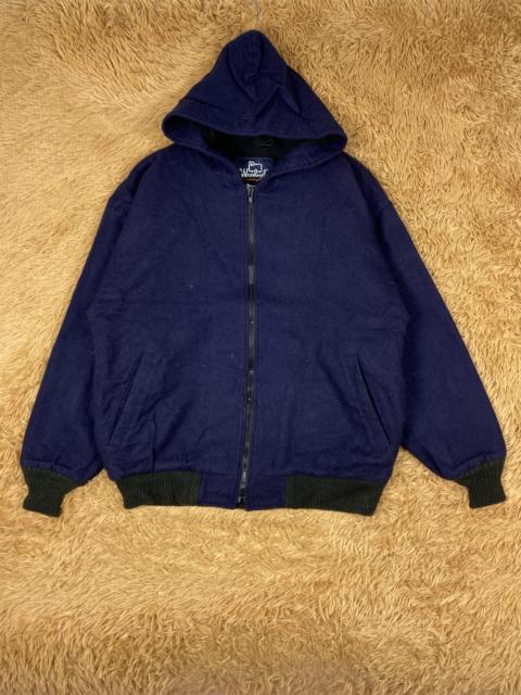 Other Designers Woolrich Woolen Mills - Vintage Woolrich With Hoodie Jacket DJ0964