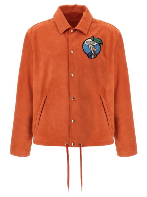 Moncler Navel Puffer Jackets Orange