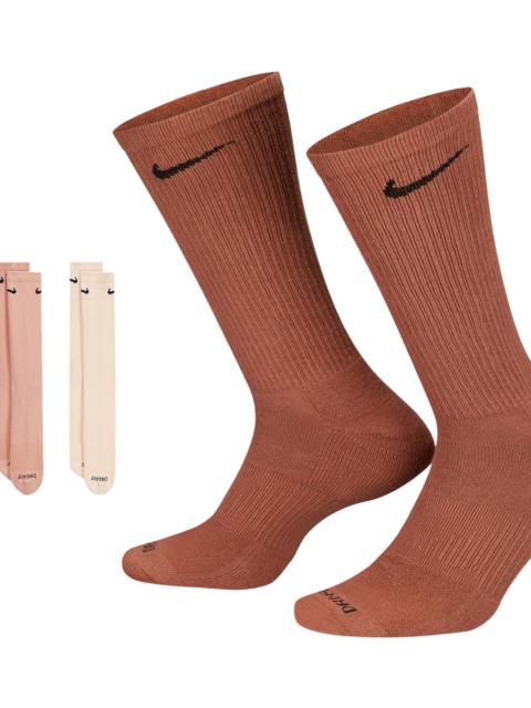 Nike Nike Mens Nike 3 Pack Dri-FIT Plus Crew Socks